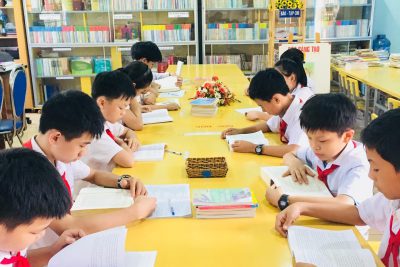 Thư viện trường THCS Trần Phú tổ chức Tiết Đọc Thư Viện